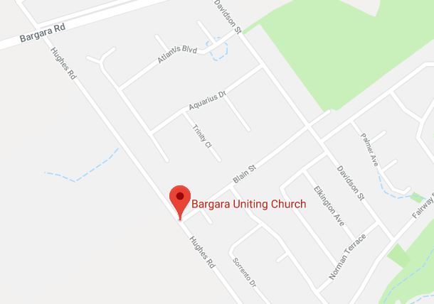Bargara Uniting Church map location